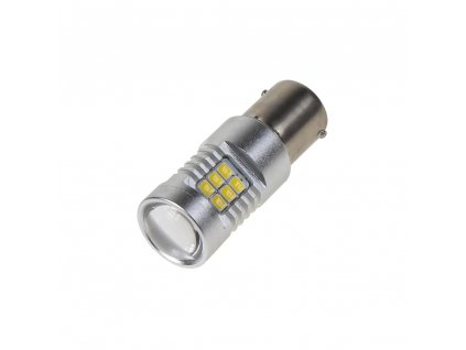 LED BA15s bílá, 12-24V, 21LED/2835SMD - 95C-BA15S-21