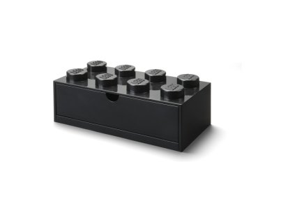 LEGO stolní box 8 se zásuvkou černý - LEGO40211733