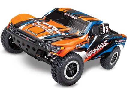 Traxxas Slash 1:10 VXL TQi RTR oranžový - TRA58076-4-ORNGX