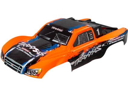 Traxxas karosérie Slash #1 oranžová - TRA5850