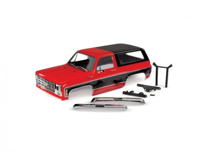 Traxxas karosérie Chevrolet Blazer 1979 kompletní červená - TRA8130R