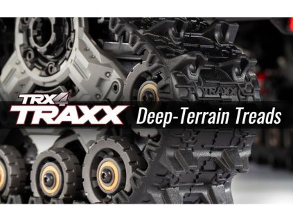 Traxxas gumové pásy Deep-Terrain (sada) - TRA8877