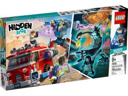 LEGO Hidden Side - Přízračný hasičský vůz 3000 - LEGO70436