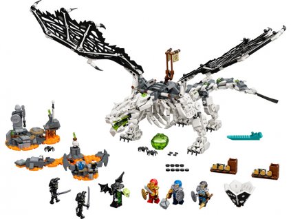 LEGO Ninjago - Drak Čaroděje lebek - LEGO71721