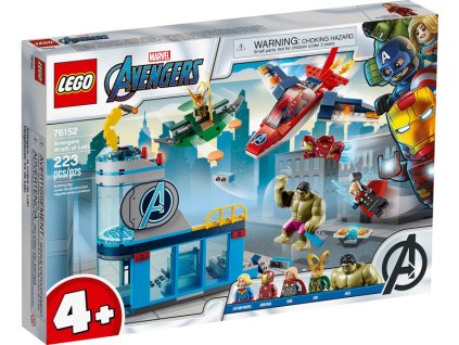 LEGO Super Heroes - Avengers – Lokiho hněv - LEGO76152