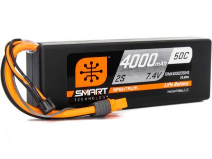 Spektrum Smart LiPo 7.2V 4000mAh 30C IC3 - SPMX40002S50H3