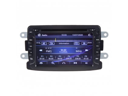 Autorádio pro Dacia, Renault, Opel, Lada s 7" LCD, GPS, ČESKÉ MENU - 80895