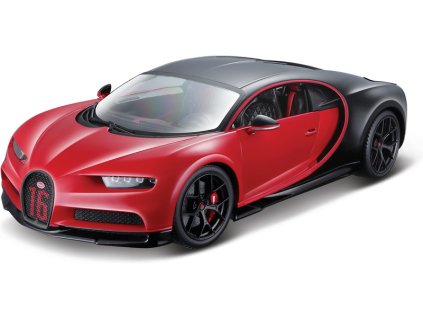 Bburago Plus Bugatti Chiron Sport 1:18 červená - BB18-11044R