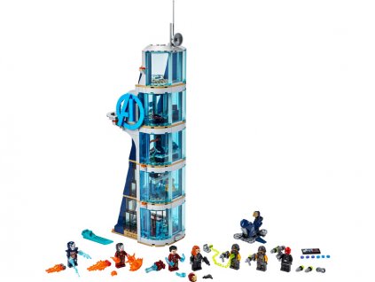 LEGO Super Heroes - Boj ve věži Avengerů - LEGO76166