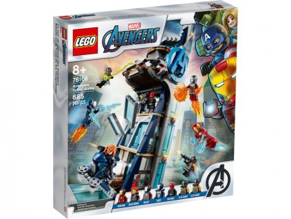 LEGO Super Heroes - Boj ve věži Avengerů - LEGO76166