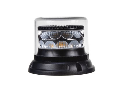 PROFI LED maják 12-24V 24x3W oranžový čirý133x86mm, ECE R65 - 911-C24fCl