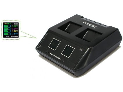 Yuneec Nabíječ duální DY5 pro HV LiPo H3 - YUNDY5-2EU