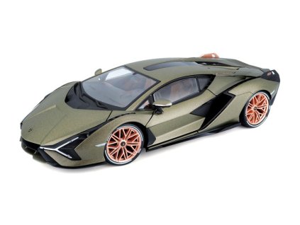 Bburago Lamborghini Sián FKP 37 1:18 zelená metalíza - BB18-11046