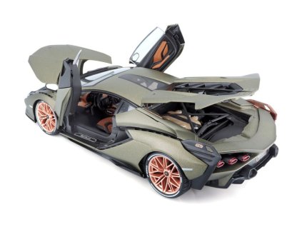 Bburago Lamborghini Sián FKP 37 1:18 zelená metalíza - BB18-11046