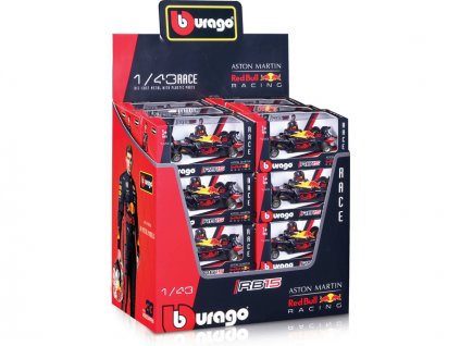 Bburago Red Bull Racing RB15 1:43 (sada 24ks) - BB18-38139