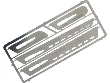 Modelcraft náhradní pilové čepele tl. 0.12mm (sada) - SH-PKN0008
