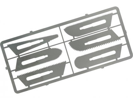 Modelcraft náhradní pilové čepele tl. 0.24mm (sada) - SH-PKN0009