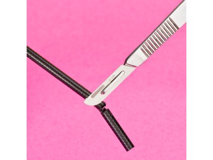 Modelcraft nůž s pilovými čepelemi tl. 0.24mm (sada) - SH-PKN0009/K