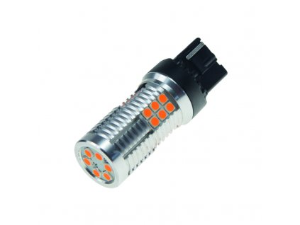 LED T20 (7440) oranžová, 12-24V, 30LED/3030SMD - 95252ora