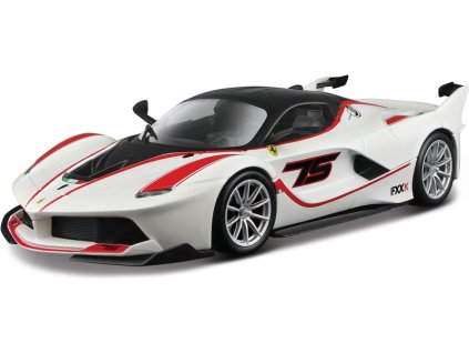 Bburago Ferrari FXX K 1:24 bílá - BB18-26301W