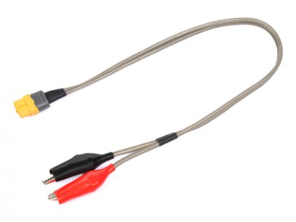 Konverzní kabel Pro XT-60 - krokovýlky 14AWG 40cm - GF-1205-033