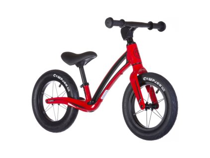 Bungi Bungi - Dětské odrážedlo 12" ultra lehké jahodově červené - BU-L12SR