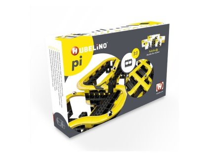 HUBELINO Pi Kuličková dráha - set s kostkami Starter 214 dílků - HUB440280