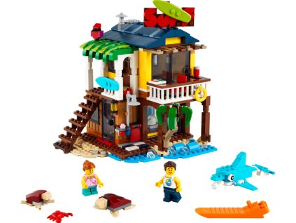 LEGO Creator - Surfařský dům na pláži - LEGO31118