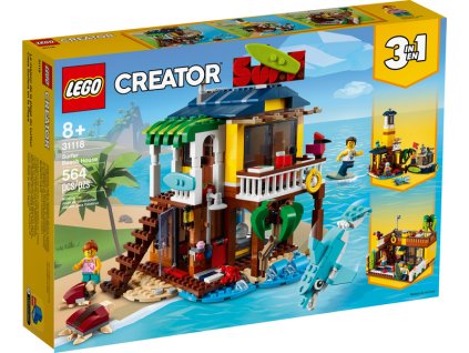 LEGO Creator - Surfařský dům na pláži - LEGO31118