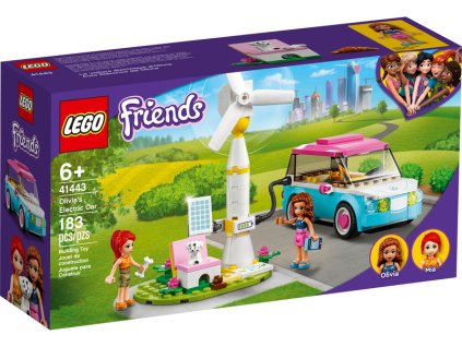 LEGO Friends - Olivia a její elektromobil - LEGO41443