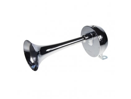 Singl-fanfára 260mm, chrom, 12V, elektromagnetická, vysoký tón - sn-250H/12V