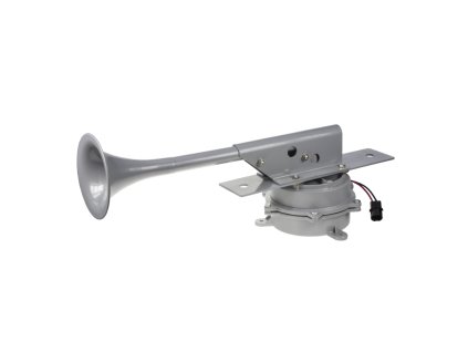 Singl-fanfára 560mm, šedá, 12V, elektromagnetická - sn-410/12V