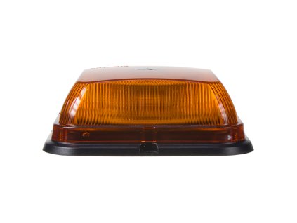 LED maják, 12-24V, 164 x 164mm, 64LED oranžový fix, ECE R10 R65