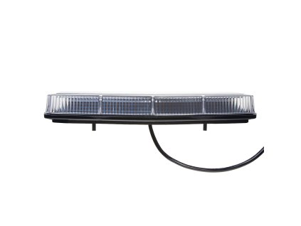 Rampa oranžová, 48LEDx1W, pevná montáž, 12-24V, 279mm, ECE R65 - kf19fix