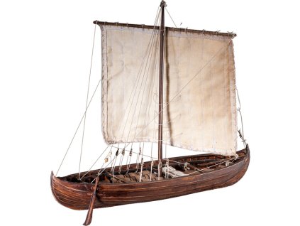 Dušek Vikingská loď Knarr 1:72 kit - KR-21221
