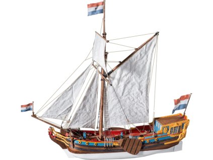 Dušek Holandská státní jachta 17st. 1:48 kit - KR-21224