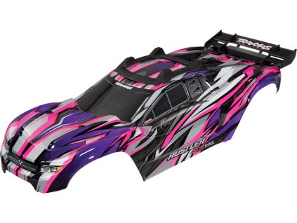 Traxxas karosérie růžová: Rustler 4x4 VXL - TRA6717P