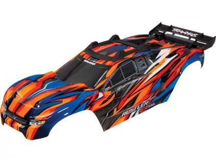 Traxxas karosérie oranžová: Rustler 4x4 VXL - TRA6717T