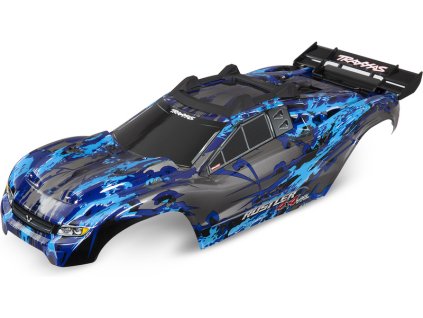 Traxxas karosérie Rustler 4x4 stříbrná - TRA6717X