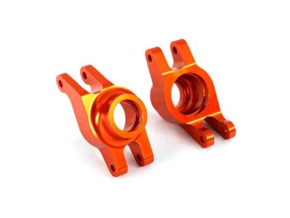 Traxxas těhlice zadní hliníková oranžová (pár) - TRA8952A