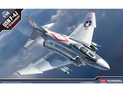 Academy McDonnell F-4J USN VF-102 Diamondbacks (1:48) - AC-12323