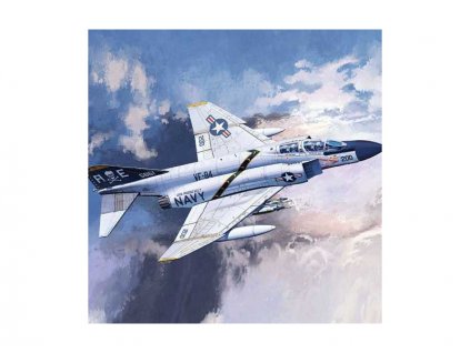 Academy McDonnell F-4J USN VF-84 Jolly Rogers (1:72) - AC-12529