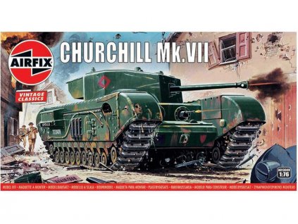 Airfix Churchill Mk.VII (1:76) (Vintage) - AF-A01304V