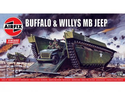 Airfix Buffalo Willys MB Jeep (1:76) (Vintage) - AF-A02302V