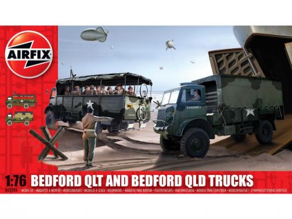 Airfix Bedford QLD/QLT Trucks (1:76) - AF-A03306