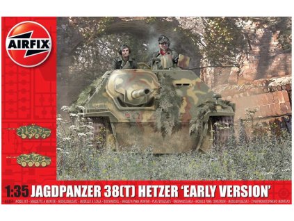 Airfix JagdPanzer 38(t) Hetzer Early Version (1:35) - AF-A1355