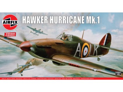 Airfix Hawker Hurricane Mk.1 (1:24) (vintage) - AF-A14002V