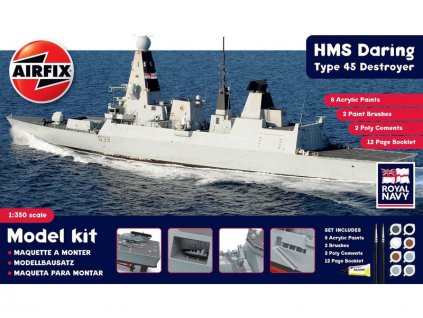 Airfix HMS Daring Type 45 Destroyer (1:350) - AF-A50132