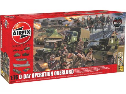 Airfix D-Day Operace Overlord 75. výročí (1:76) (Giftset) - AF-A50162A
