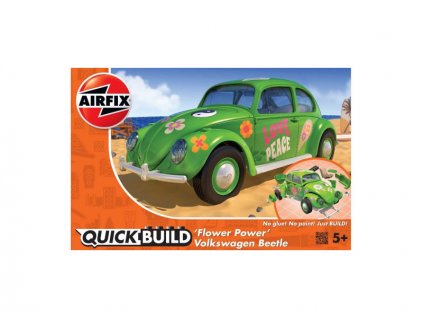 Airfix Quick Build Volkswagen Beetle Flower-Power - AF-J6031